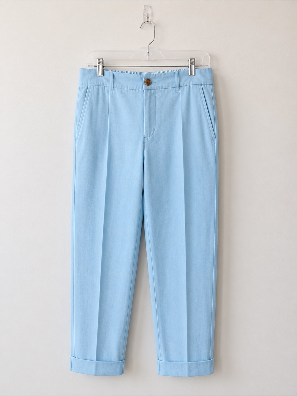 a new day Light Blue Tailored Crop Pants